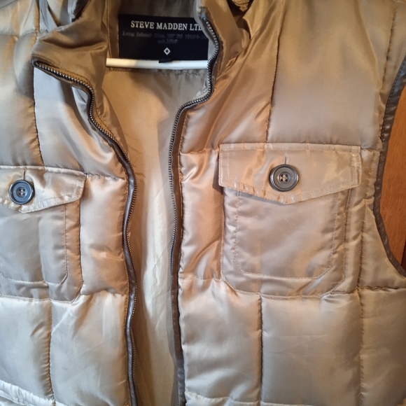 Steven Madden Vest LG Fits Like Xl NWOT - Picture 2 of 5